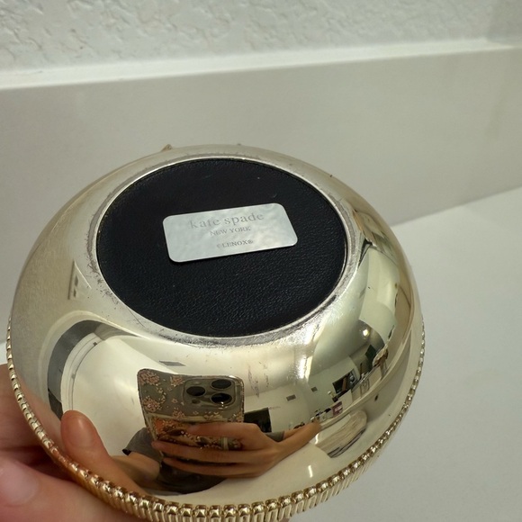 Kate Spade x Lenox Silver Plated Bow Ring Holder - Picture 6 of 9